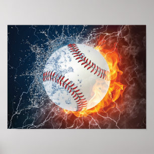 Baseballball Poster