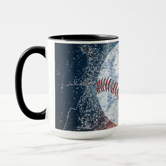 Baseballball Tasse (Links)