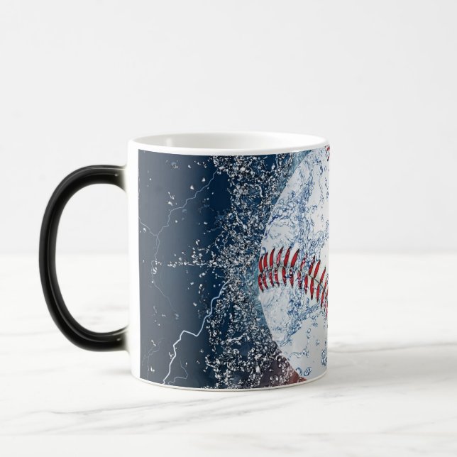 Baseballball Verwandlungstasse (Links)