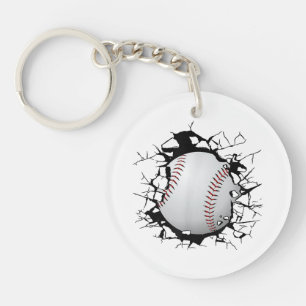 Baseballbekleidung - Baseball Schlüsselanhänger