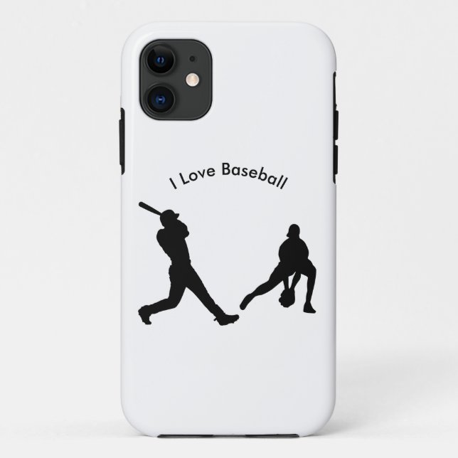 Baseballbild für iPhone 5/5S, selten dort Case-Mate iPhone Hülle (Rückseite)