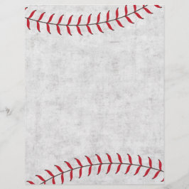 Baseballbücher mit roten Nähten