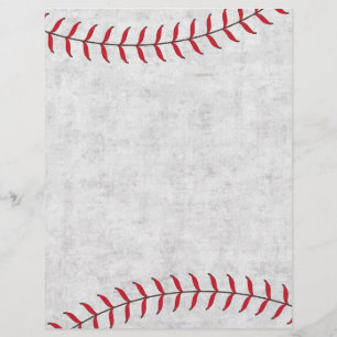 Baseballbücher mit roten Nähten