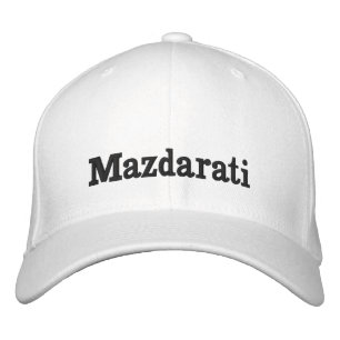 Baseballcap Mazdarati Bestickte Baseballkappe