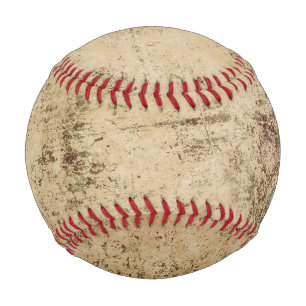 Baseballdruck mit großflächigem, weißem Hintergrun Baseball