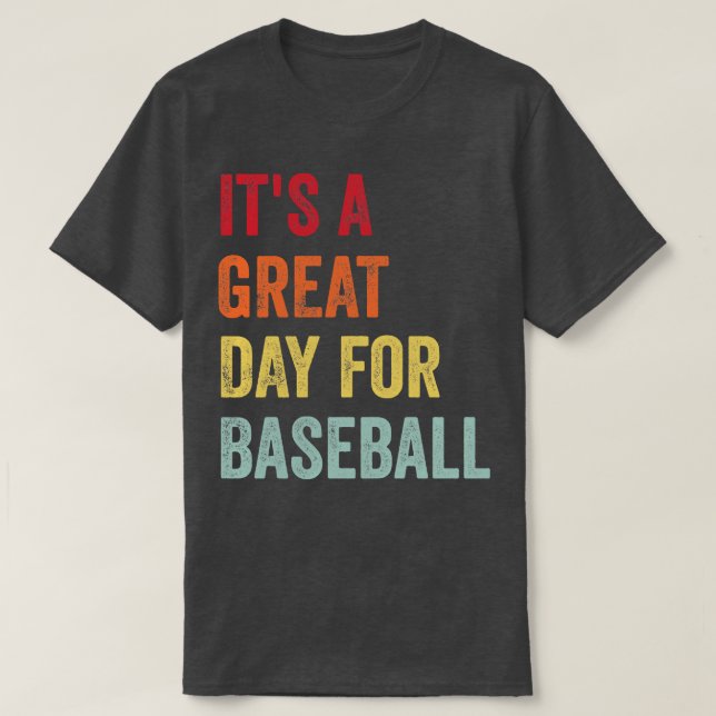 Baseballenthusiast T-Shirt (Design vorne)