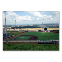 Baseballfeldlesekarten für Erwachsene