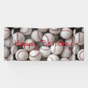 Baseballgeburtstag Banner