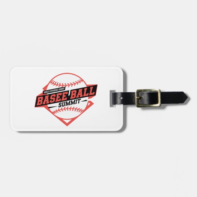 Baseballgipfel 2025 gepäckanhänger (Vorderseite horizontal)