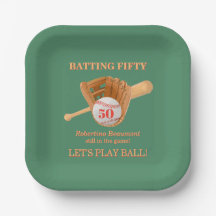 Baseballhandschuh Batting Fifty Männer 50. Geburts