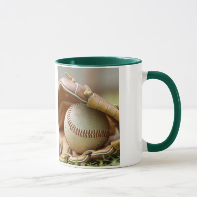 Baseballhandschuh und Ball Tasse (Rechts)