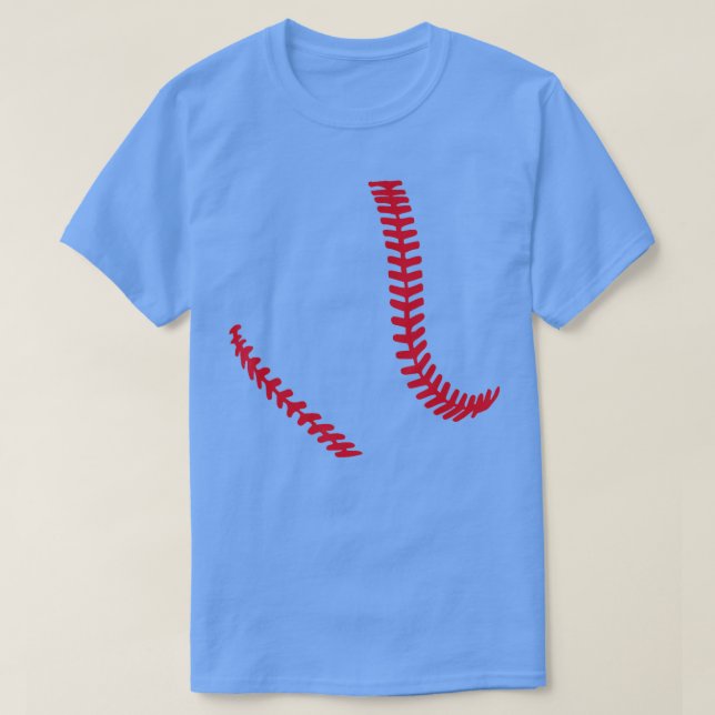 Baseballheftung T-Shirt (Design vorne)