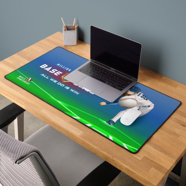 Baseballhelden mit Millionen Dollar-Arm | Schreibtischunterlage (Büro 2)
