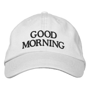 Baseballkappe - Guten Morgen Bestickte Baseballkappe
