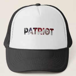 Baseballkappe: Partriot Truckerkappe