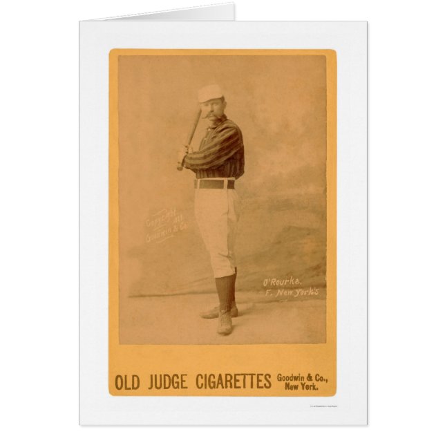 Baseballkarte Jims O'Rourke 1889 (Vorne)