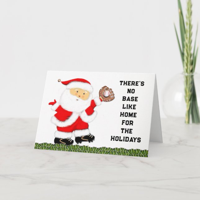 Baseballkarten für Weihnachten (Vorderseite)