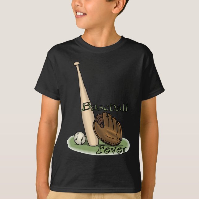 Baseballliebhaber T-Shirt (Vorderseite)