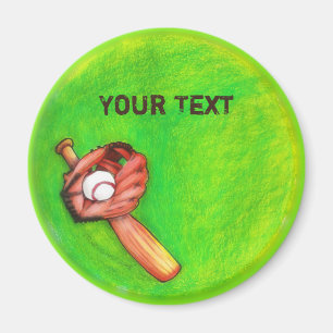 Baseballmagnete Magnet