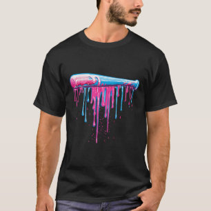 Baseballmatte mit Sprinklen Tropfen für Männer Jun T-Shirt