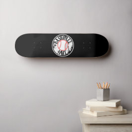 Baseballmutter Skateboard