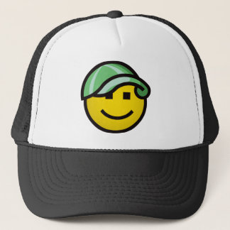 Baseballmütze Smilie - Grün Truckerkappe