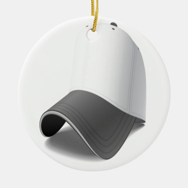 Baseballmützeentwurf Keramikornament (Vorne)