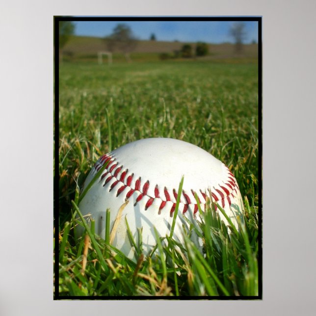 Baseballplakat Poster (Vorne)