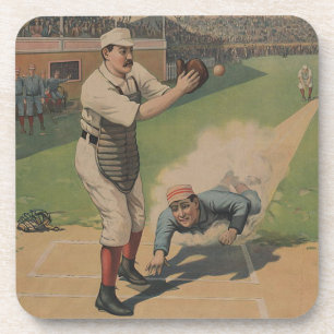 Baseballposter-Getränkebierdeckel Getränkeuntersetzer