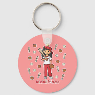 Baseballprinzessin Schlüsselanhänger
