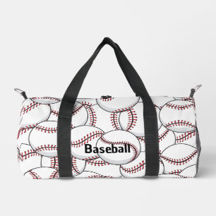 Baseballs Design Duffel Bag Duffle Bag