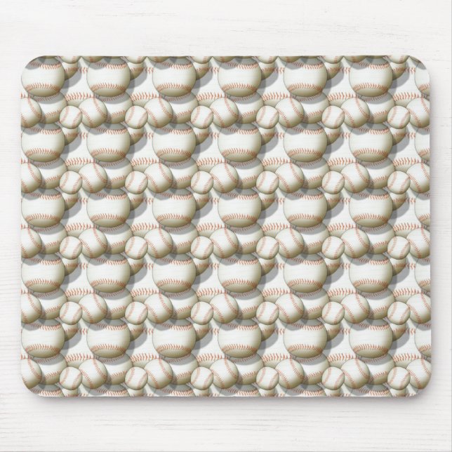 Baseballs Mousepad (Vorne)