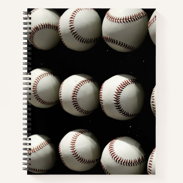 Baseballs Notizbuch (Vorderseite)