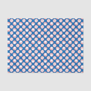 Baseballs Pattern Seidenpapier