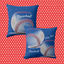 Baseballs Red White und Blue Sporty