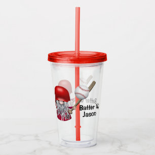 Baseballsaison für Kinder Acryltrinkbecher