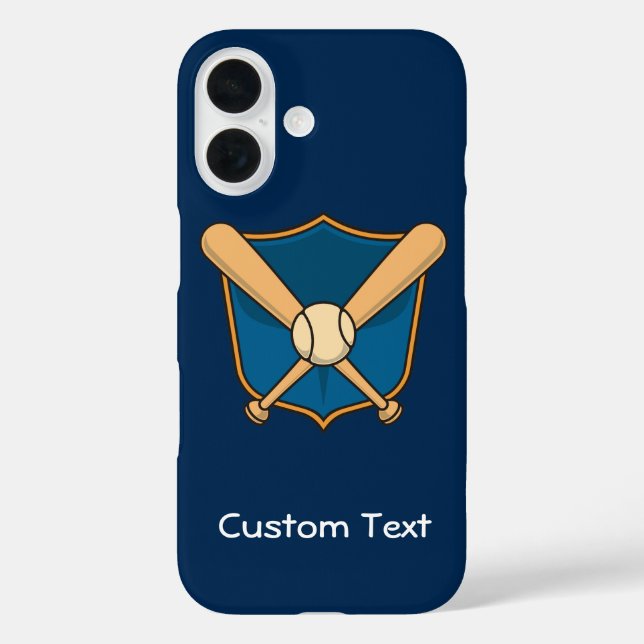 Baseballschild Case-Mate iPhone Hülle (Rückseite)