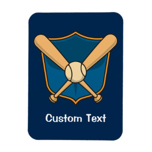 Baseballschild Magnet