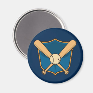 Baseballschild Magnet