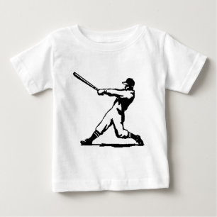 Baseballschlagen Baby T-shirt