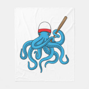 Baseballschläger Fleecedecke