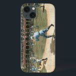 Baseballspiel der Nationalliga 1886 iPhone 13 Hülle<br><div class="desc">Malerei eines Baseballspiels der National League aus dem Jahr 1886. Man kann praktisch die Erdnüsse riechen, Popcorn und Staub des Innenfeldes, die von diesem Stück ausgehen. Das wäre eine tolle Ergänzung zu Ihrer Zuhause!</div>