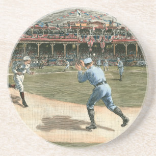 Baseballspiel der Nationalliga 1886 Untersetzer