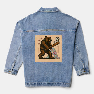 Baseballspieler Jeansjacke