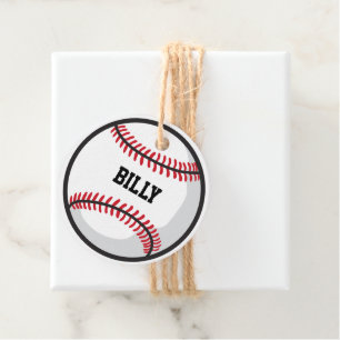 Baseballspieler NAME Teamsport Kinder Spaß Geschenkanhänger