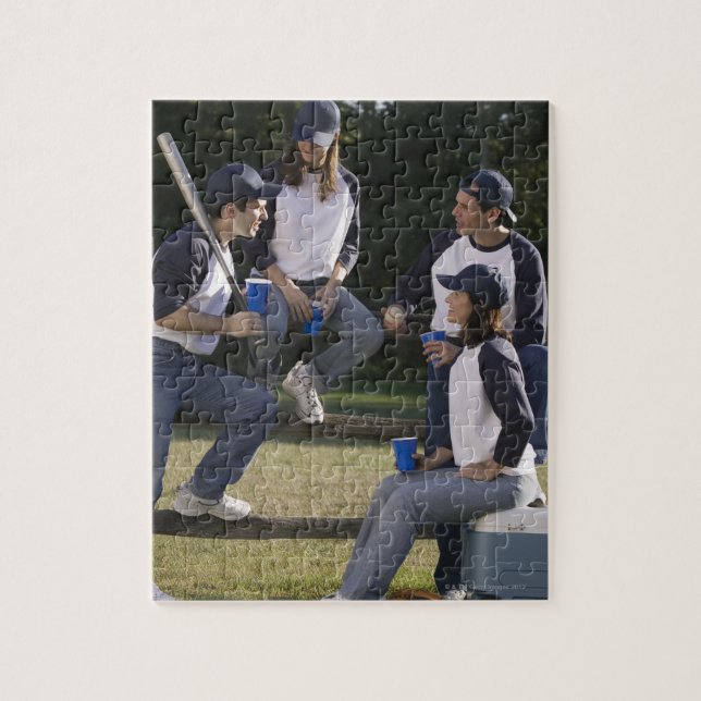 Baseballspieler Puzzle (Vertikal)