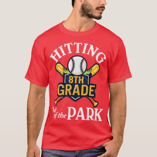 Baseballspieler Senior Hitting 8. T-Shirt