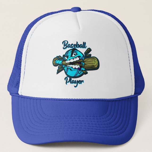 Baseballspieler Truckerkappe (Vorderseite)