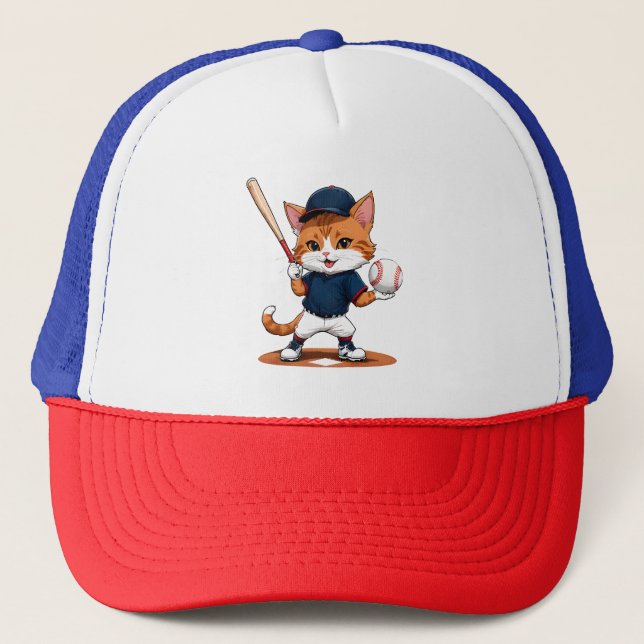 Baseballspieler Truckerkappe (Vorderseite)