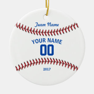 Baseballsport Keramik Ornament